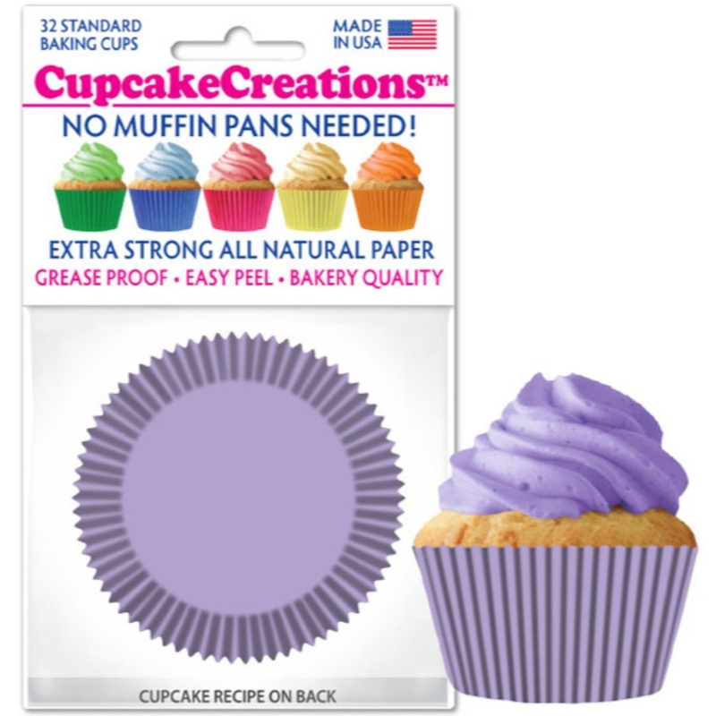 Lavender Cupcake Liner, 32 ct.