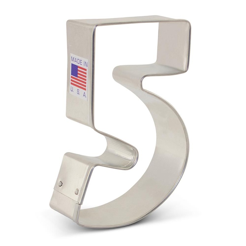 Number 5 Cookie Cutter