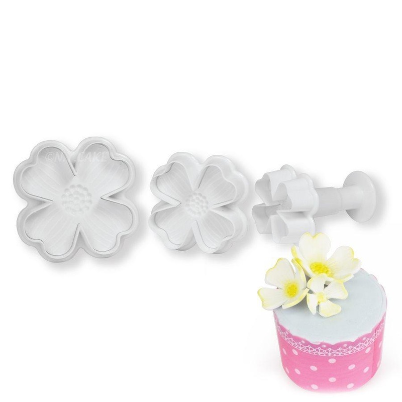 NY Cake Dogwood Plunger Cutter Set