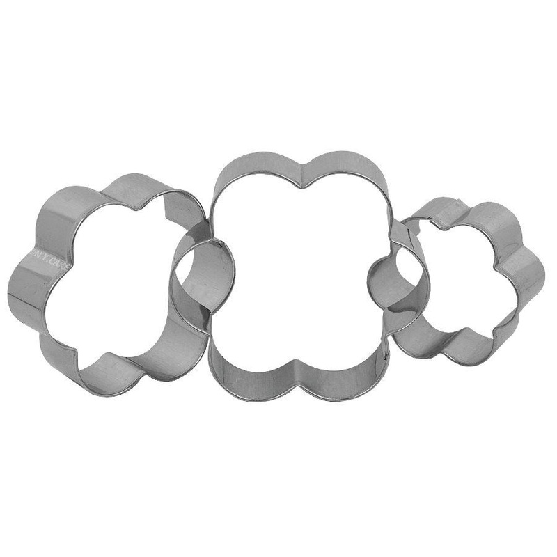 Petal Shape Fondant Cookie Pastry Cutter Set