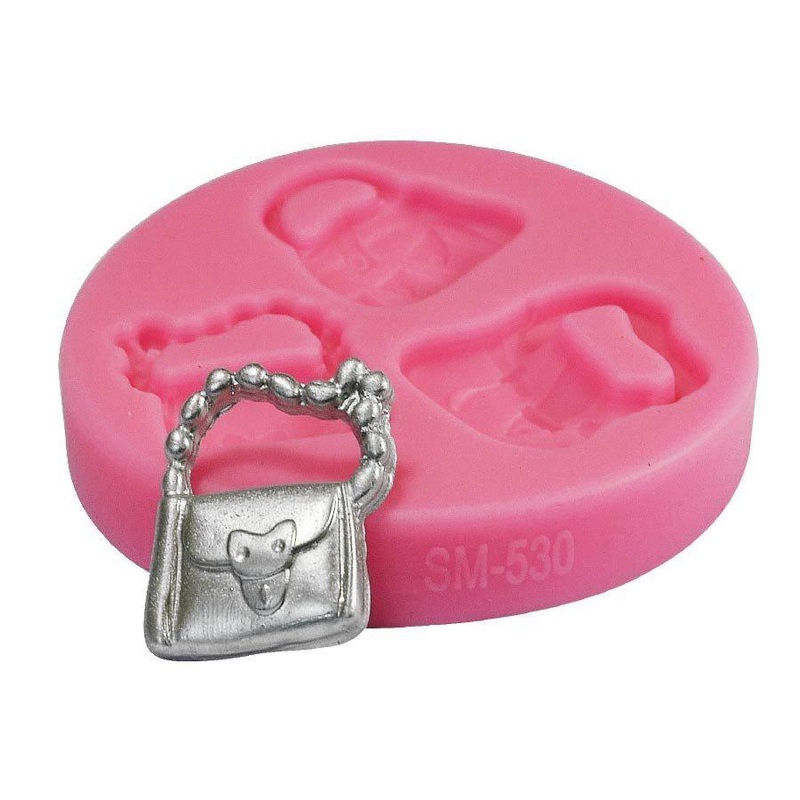 Purse Silicone Mold set of 3