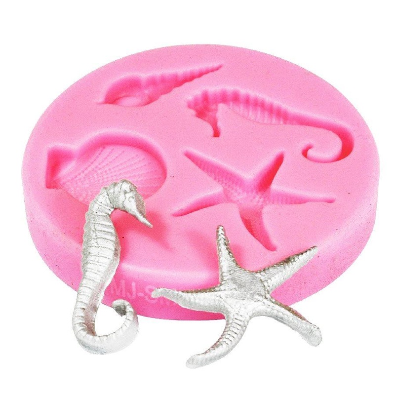 Seaside Creatures Silicone Mold