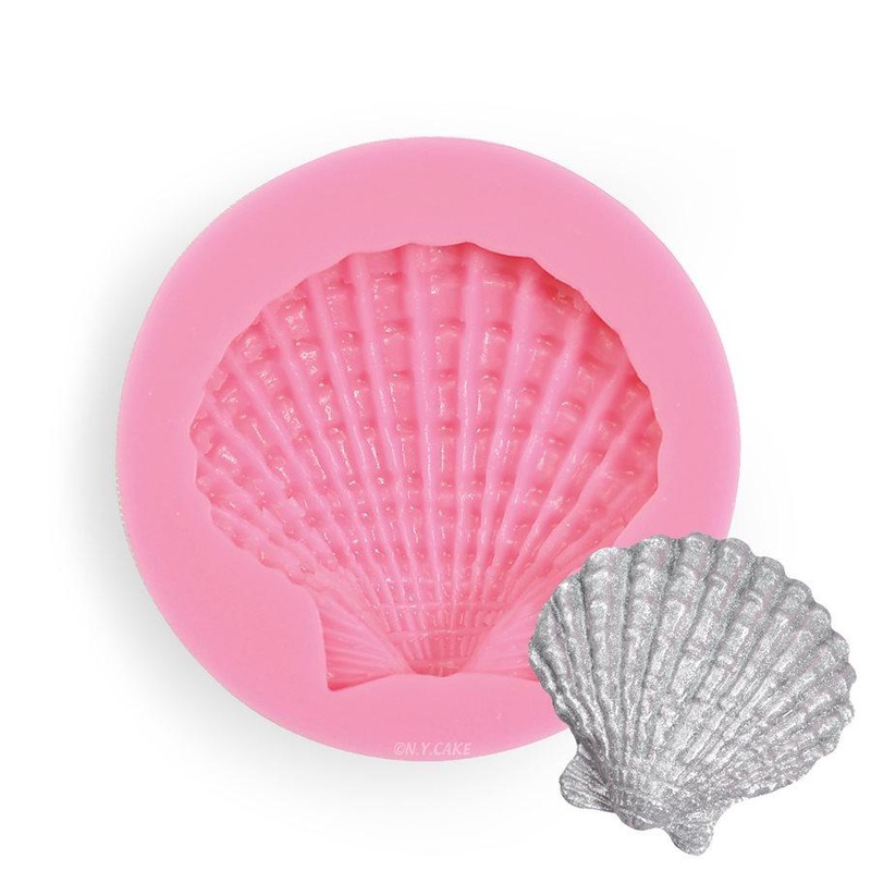 Shell Marzipan and Fondant Mold