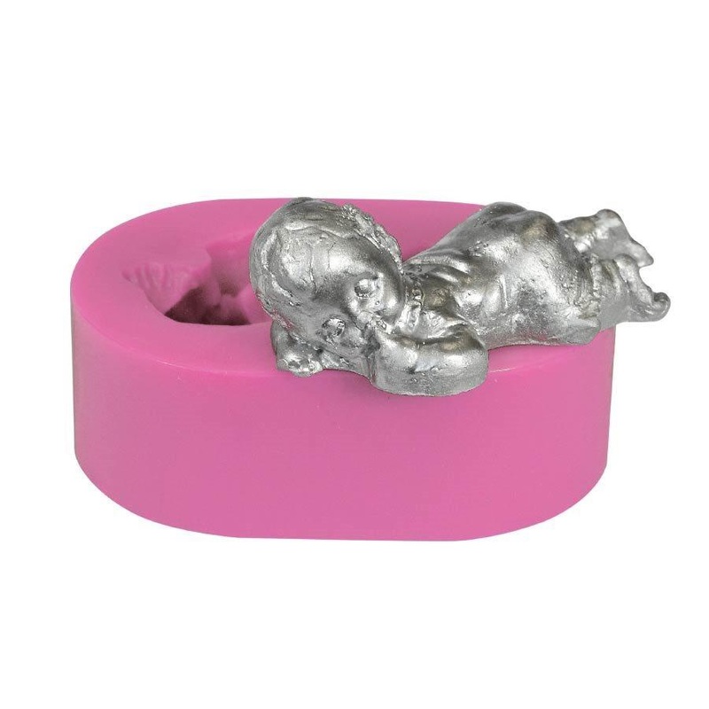 Sleeping Baby Silicone Mold