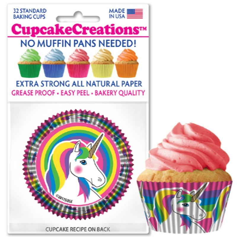 Unicorns Cupcake Liner, 32 ct.