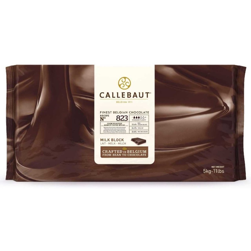 Callebaut Milk Chocolate N 823 Blocks