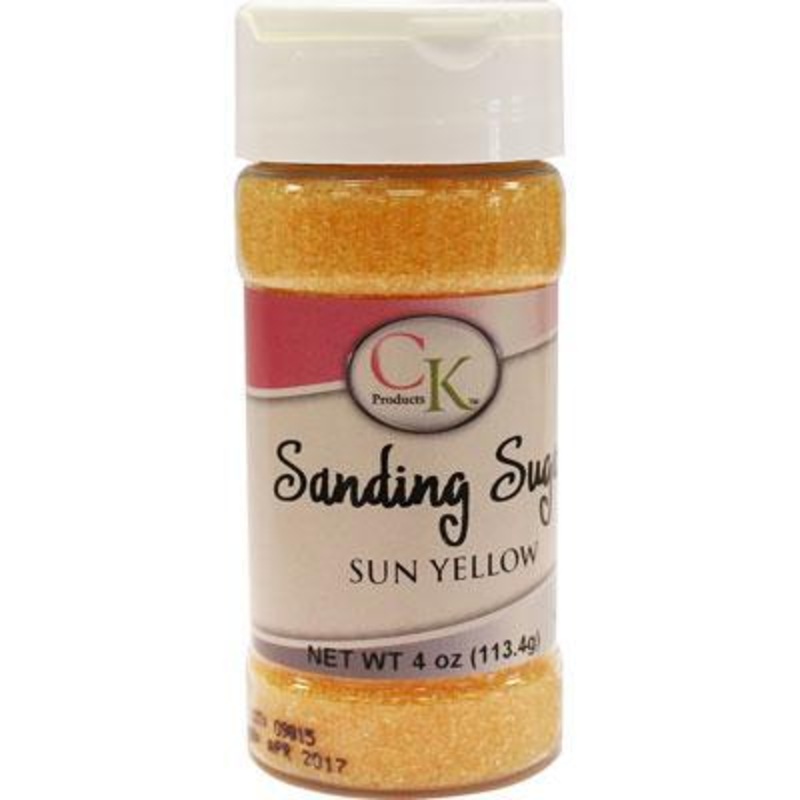 CK Sanding Sugar Sun Yellow 4 oz