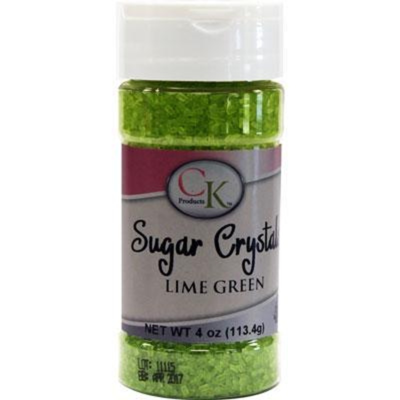 CK Sugar Crystals Lime Green 4 oz