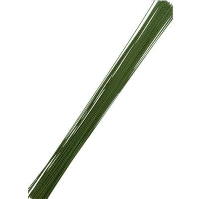 Covered Wire 24G Green