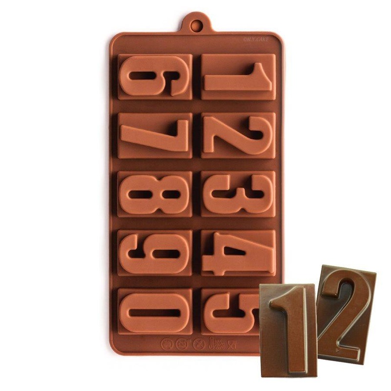 Numbers Chocolate Mold