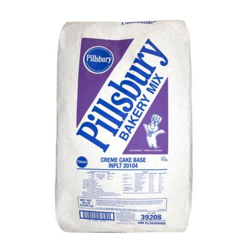 Pillsbury Crme Cake Base 50 lb Bag