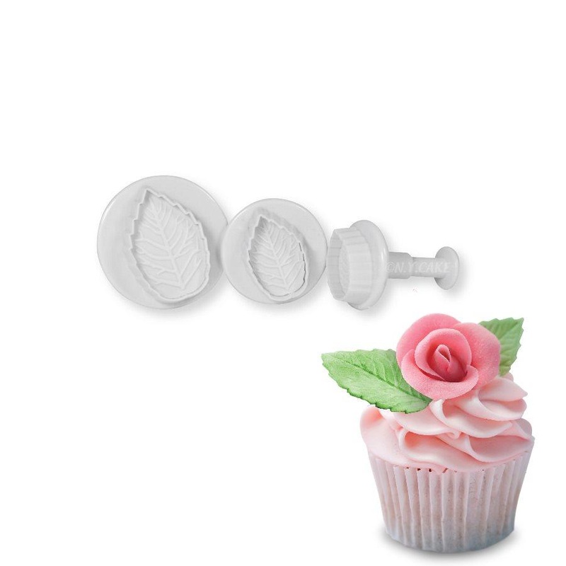 Rose Leaf Plunger Cutter - Small