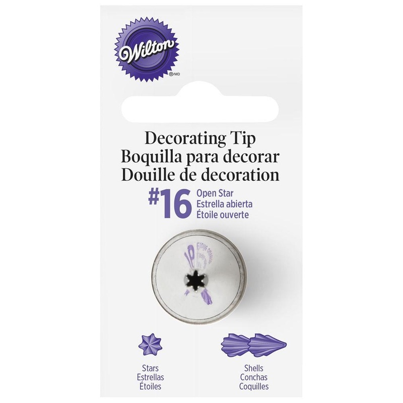 Wilton/Ateco Standard #16 Open Star Decorating Tip