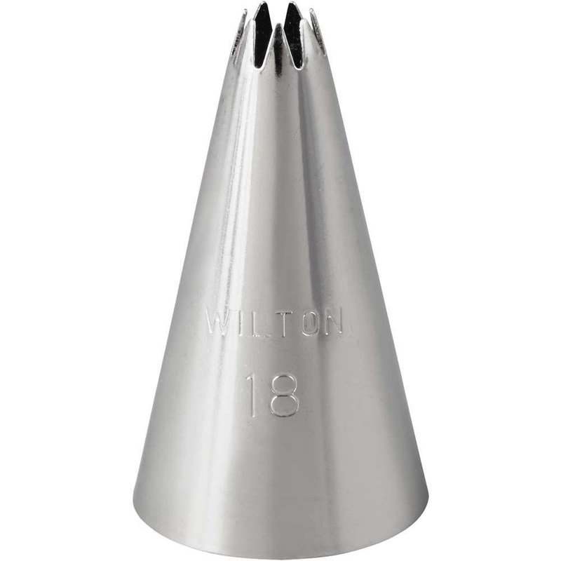 Wilton/Ateco Standard #18 Open Star Decorating Tip