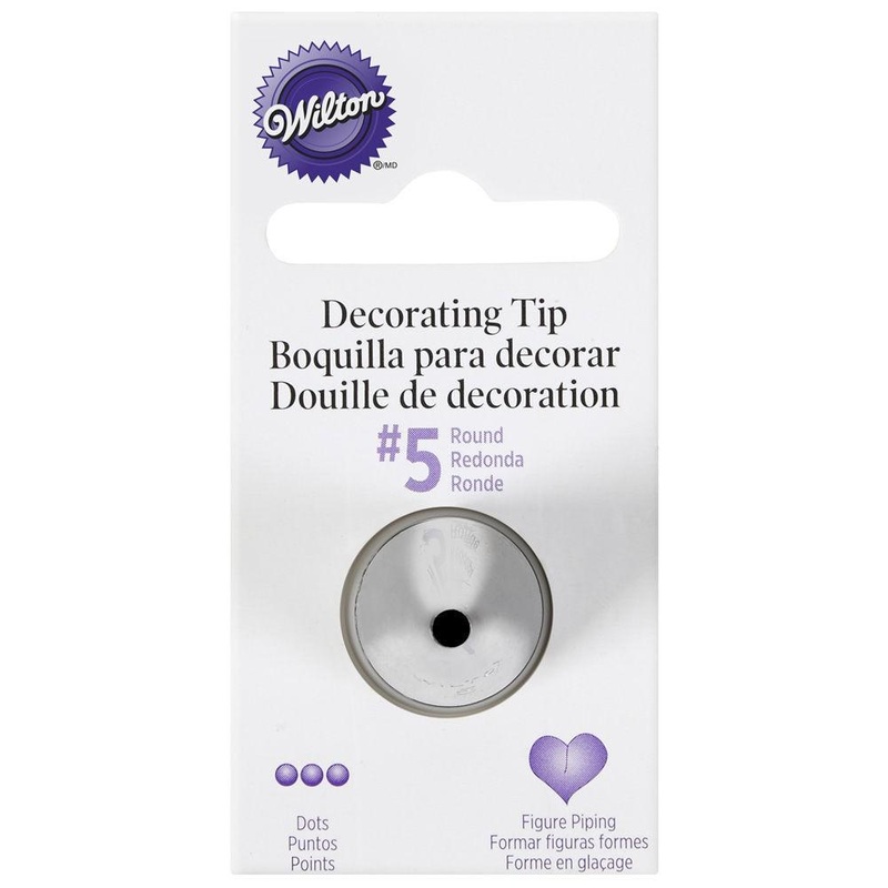 Wilton/Ateco Standard #5 Round Decorating Tip