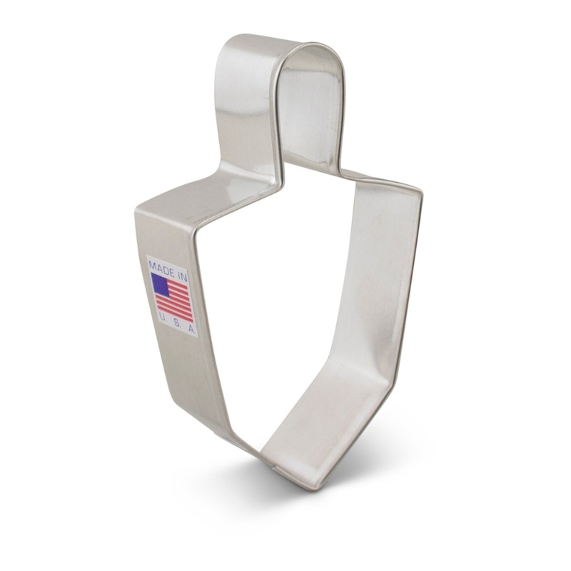 Dreidel 3' Cookie Cutter