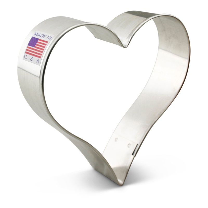 Heart 3 5/8' Cookie Cutter