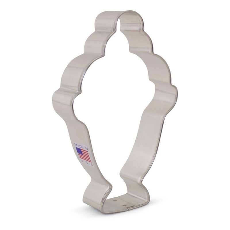 Ice Cream Sundae/Mermaid Cookie Cutter Cookie Cutter