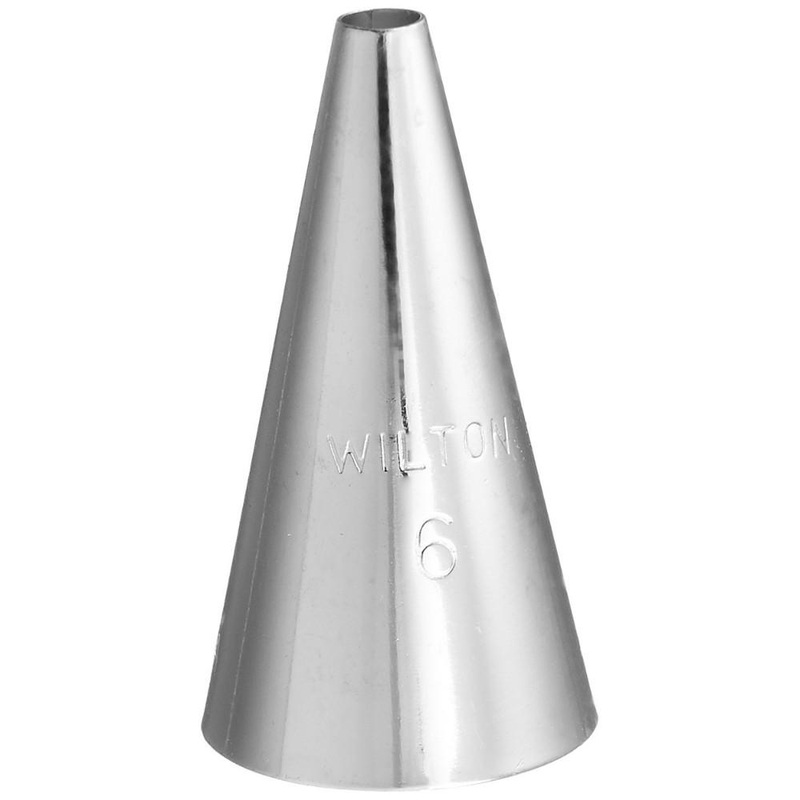 Wilton/Ateco Standard #6 Round Decorating Tip