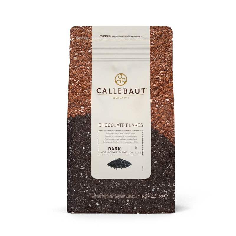 Callebaut Flakes 1kg Sweet Dark Chocolate