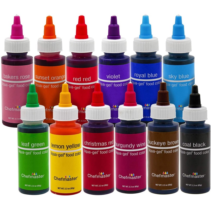 Chefmaster Liqua-Gel Food Color - All Colors