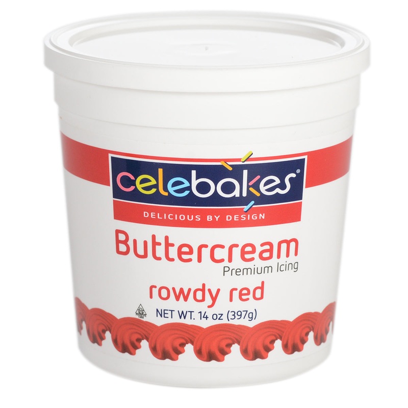 CK Buttercream Icing Rowdy Red 14oz
