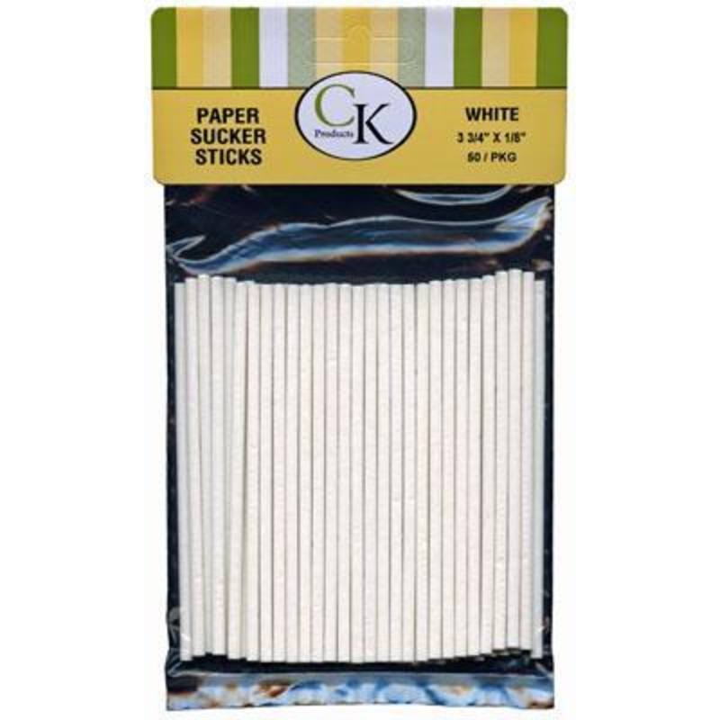 Suckerstick Lollipop Sticks 3-3/4 X 1/8' 50 or 1000 Count