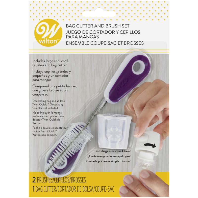Wilton Bag Cutter and Brush Set