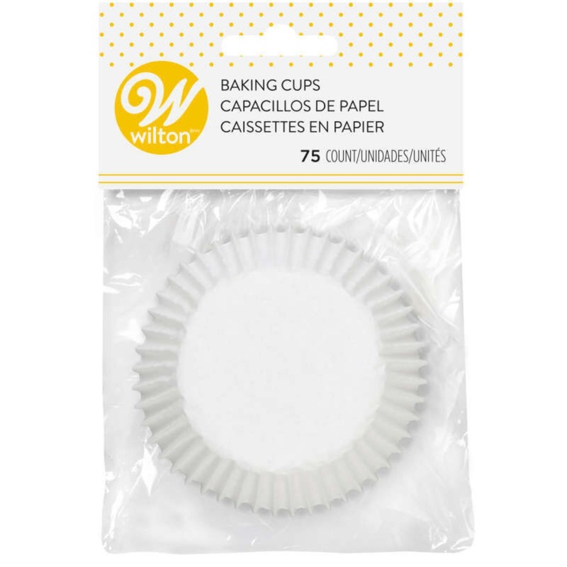 Wilton Baking Cups White