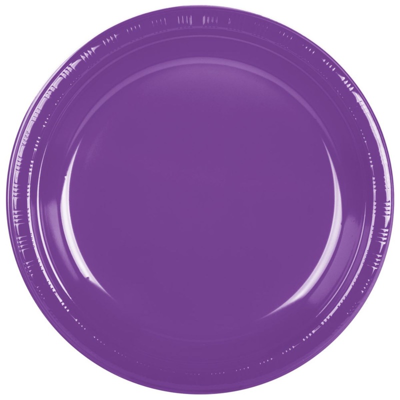 Creative Converting Dinner 10' Plastic Plate 20ct