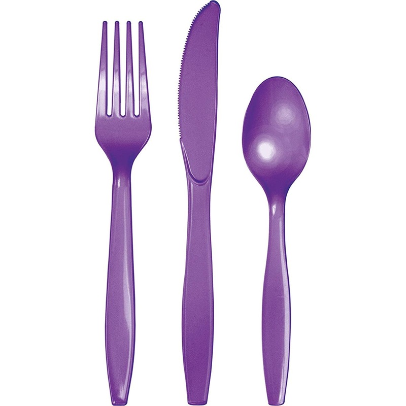 Creative Converting  Plastic Choice of Cutlery 24ct