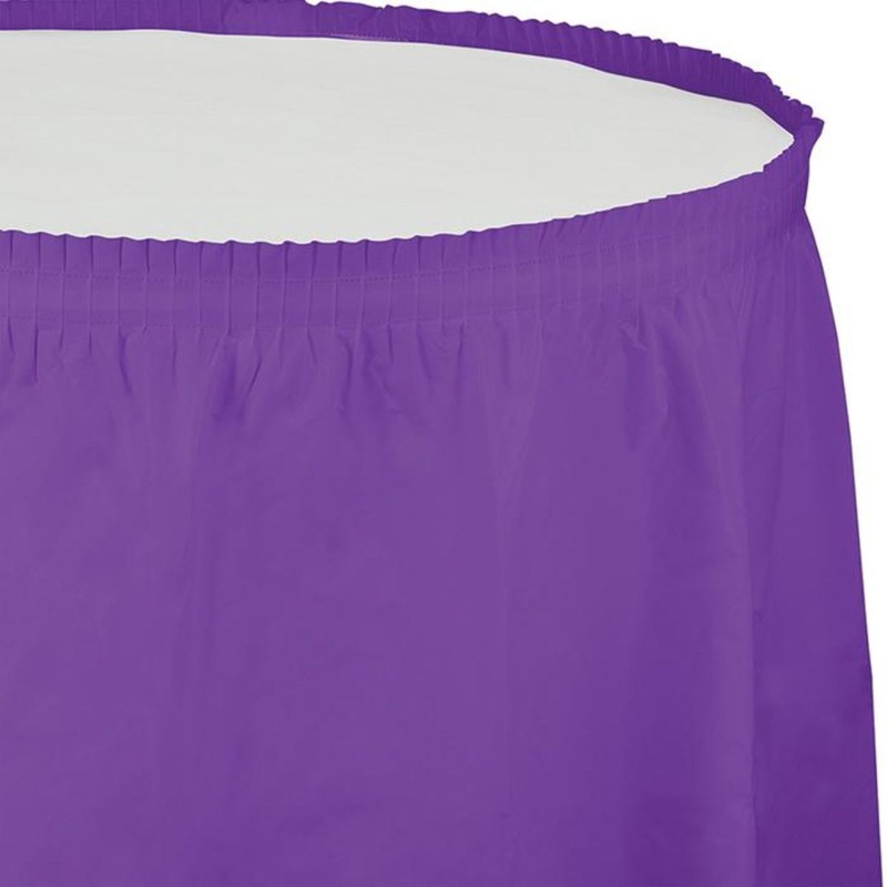 Creative Converting Plastic Tableskirts 14' X 29'