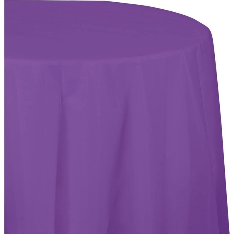 Creative Converting Round Plastic Table cover