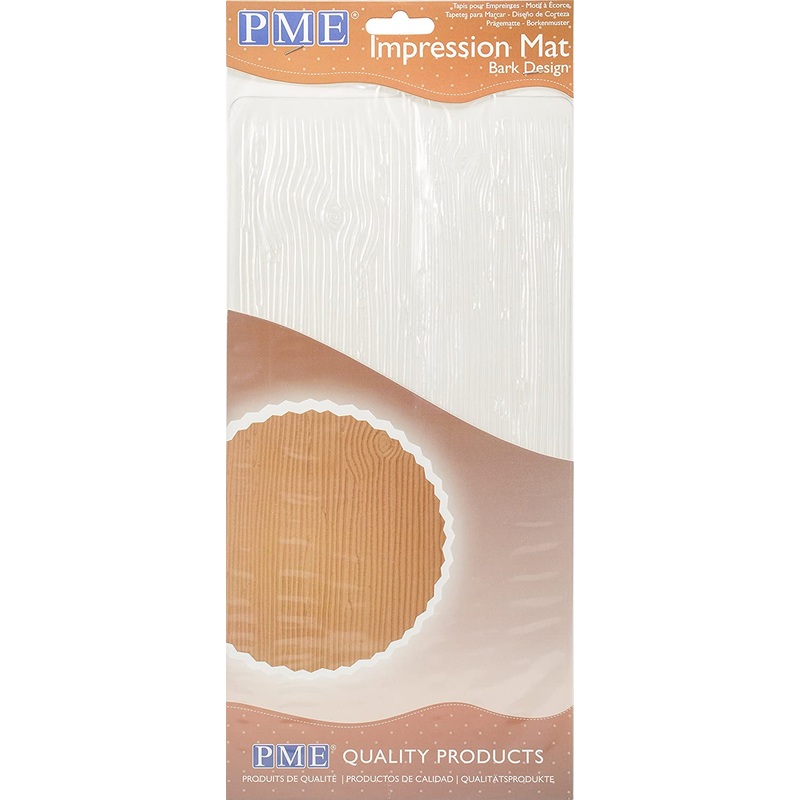 PME Bark Design Impression Mat