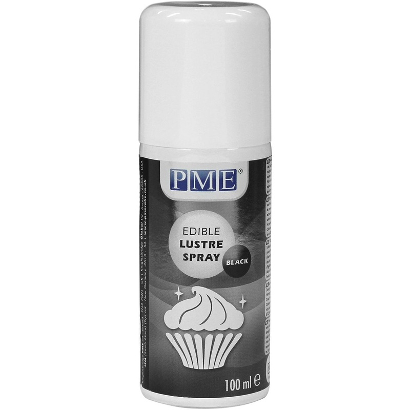 PME Black Edible Luster Spray