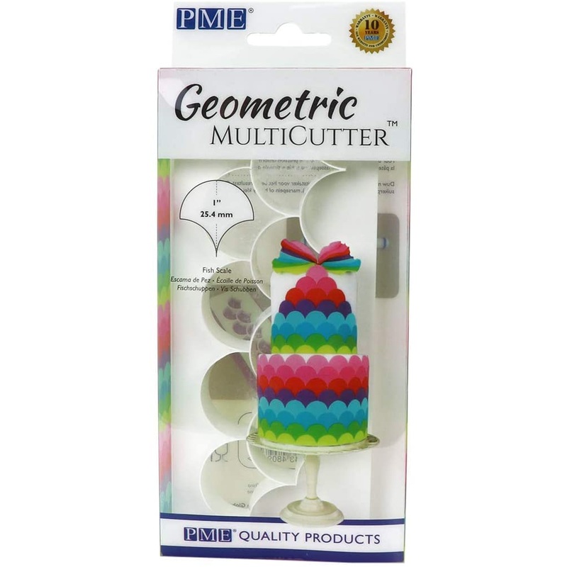 PME Geo Multi Cutter Fish Scale Med 1'