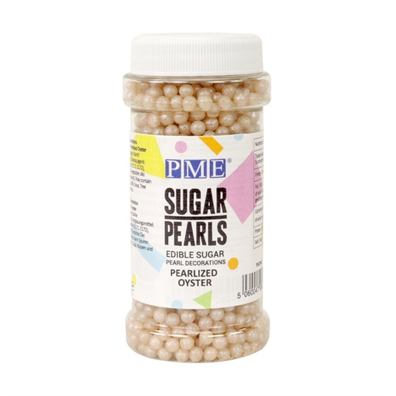PME Pearlized Oyster Sugar Pearls 3.5oz