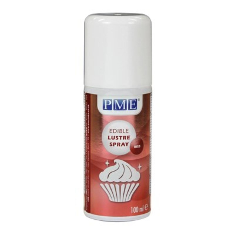 PME Red Edible Luster Spray 3.38oz