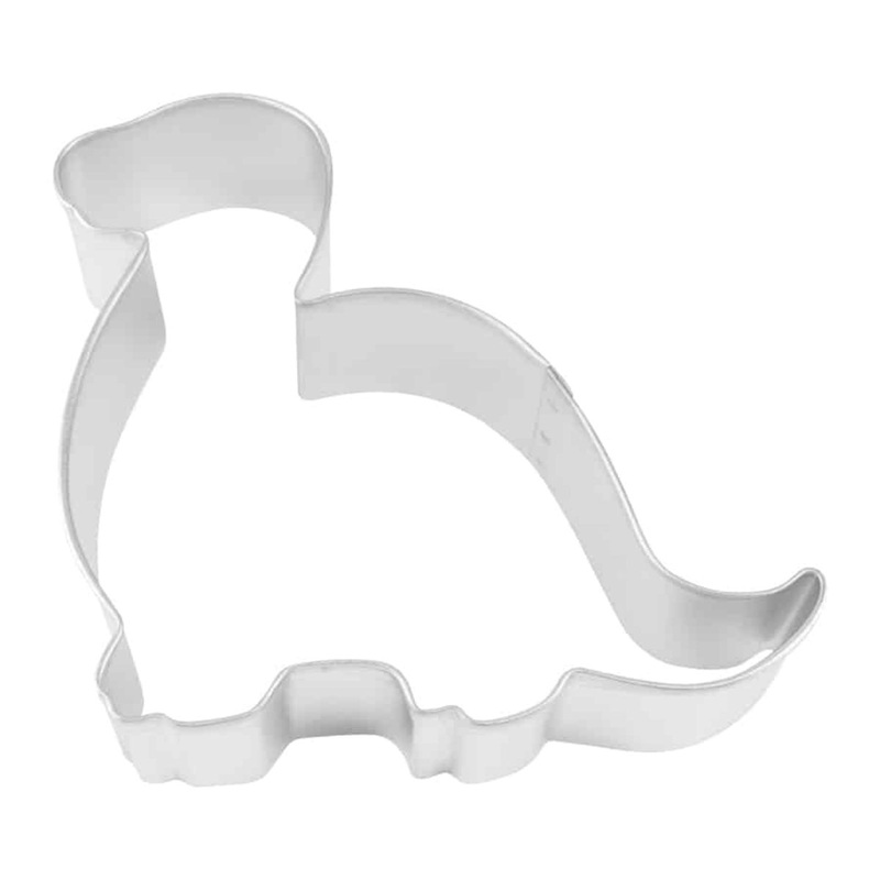 R&M Cookie Cutter Brontosaurus Baby Dinosaur 4.5'