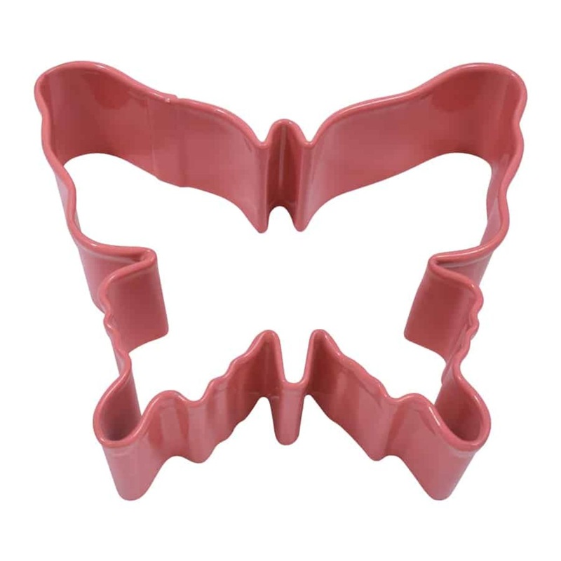 R&M Cookie Cutter Butterfly Pink 3.25'