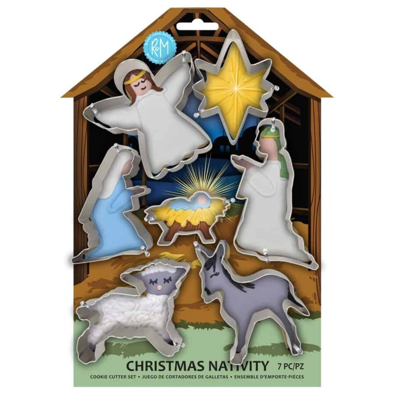 R&M Cookie Cutter Nativity 7pc Set