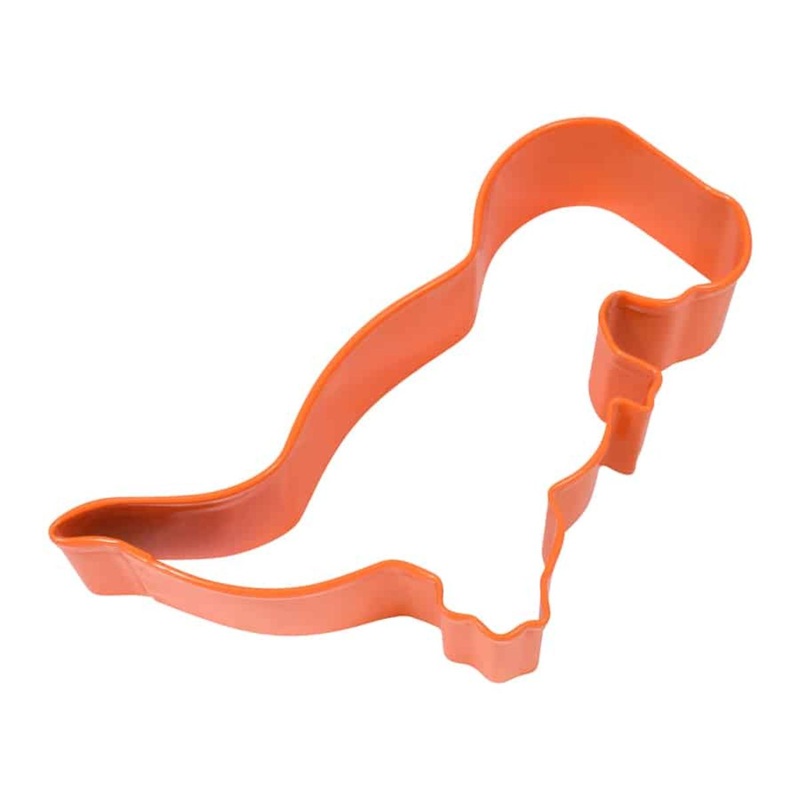 R&M Cookie Cutter Tyrannosaurus Rex Baby Orange 4.75'