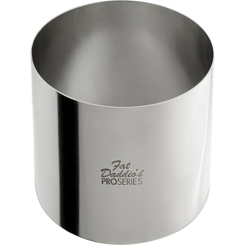 Fat Daddio's Stainless Steel Pastry Ring 4x3in