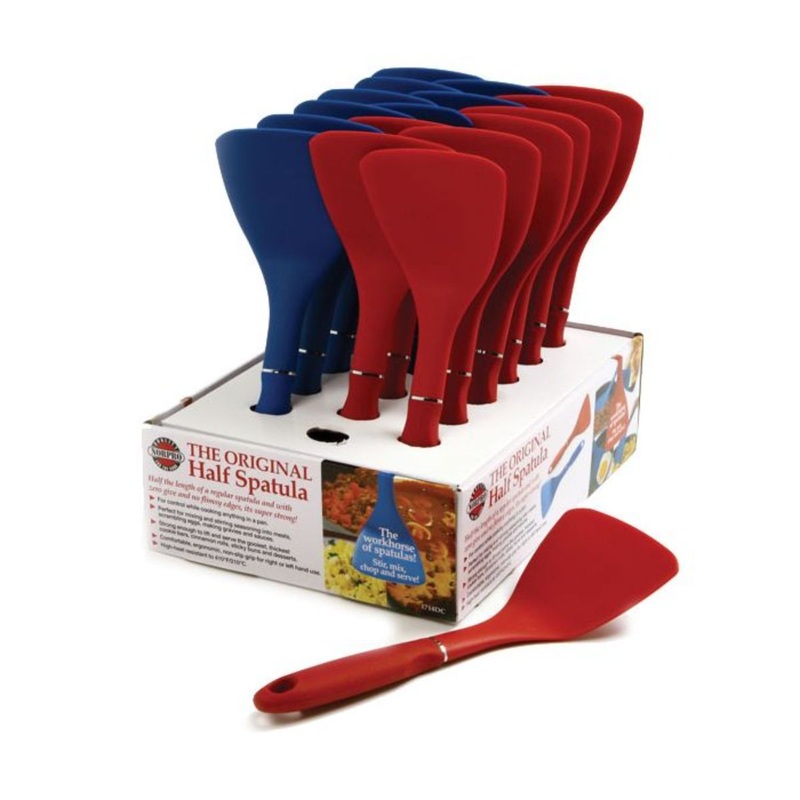 Norpro Original Half Spatula Blue or Red