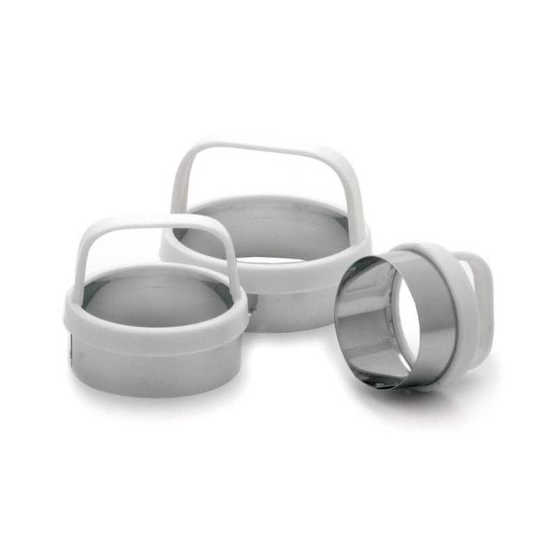 Norpro Plain Biscuit/Cookie Cutter Set of 3