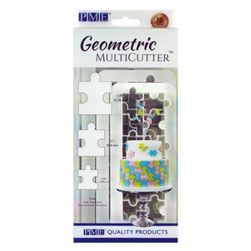 PME Geometric Multicutter Puzzle, Set of 3
