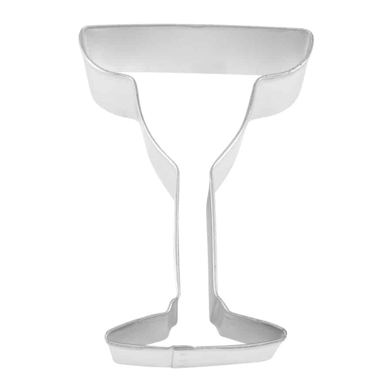 R&M Cookie Cutter Margarita Glass 4'