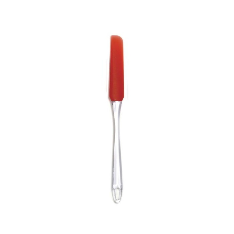 Silicone Jar/Icing Spatula Red
