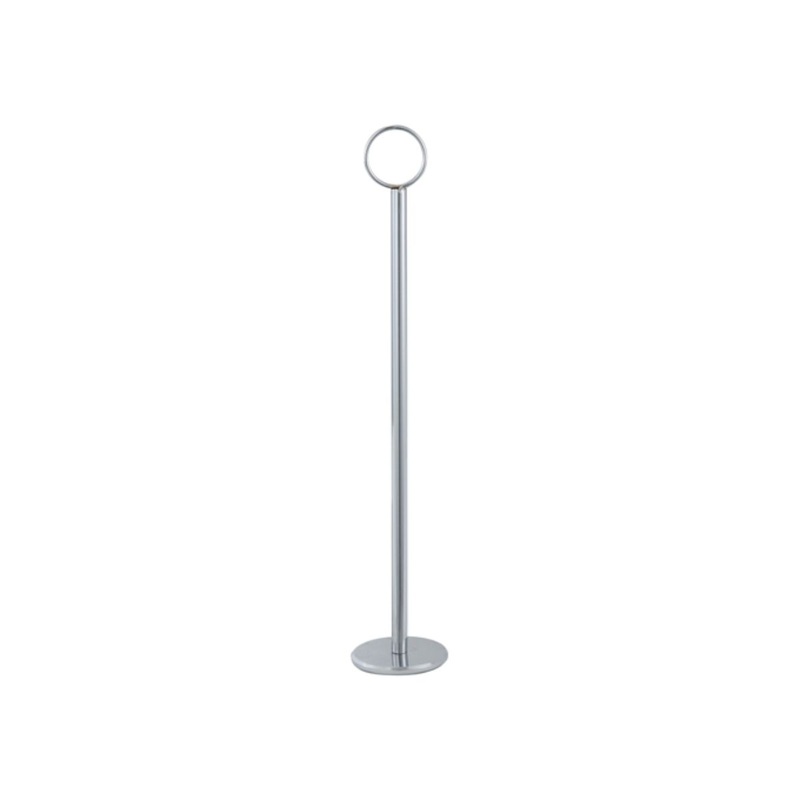 Winco 12' Table Number Holder Chrome