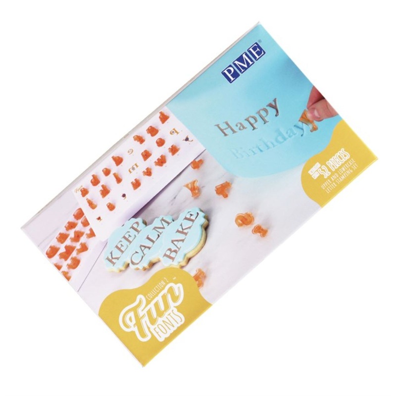 PME Fun Fonts Times New Roman Alphabet Collection 2 52 pcs
